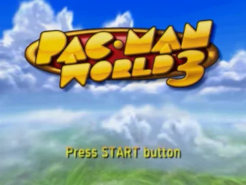 Pac-Man World 3 screen shot title